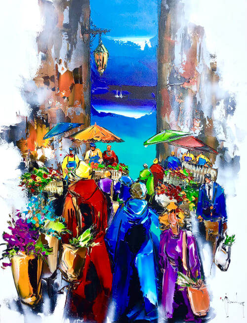Le marché de la côte