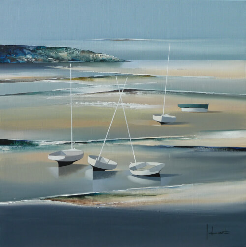 Les barques blanches