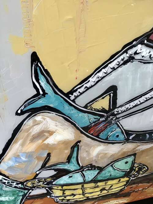 Marchand de poissons 6