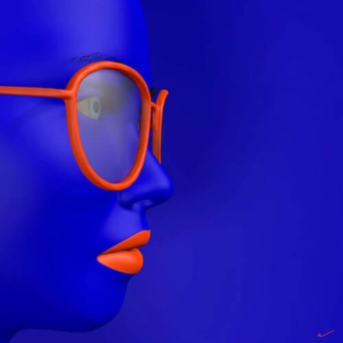 Orange Blue