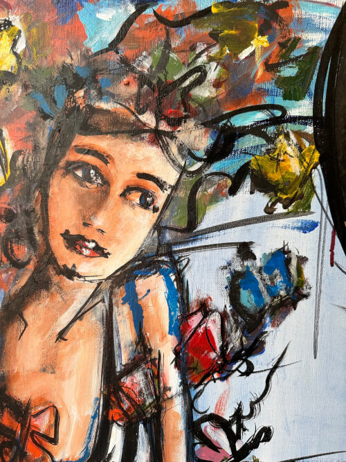 Sea, Flowers, butterfly & woodstock au Capb 4