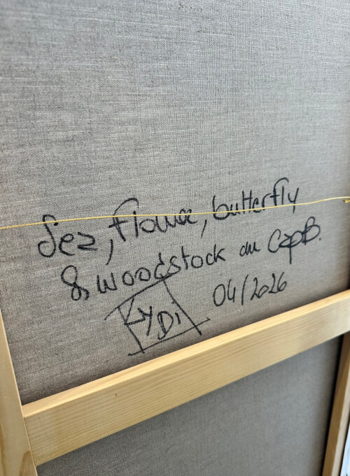 Sea, Flowers, butterfly & woodstock au Capb 7