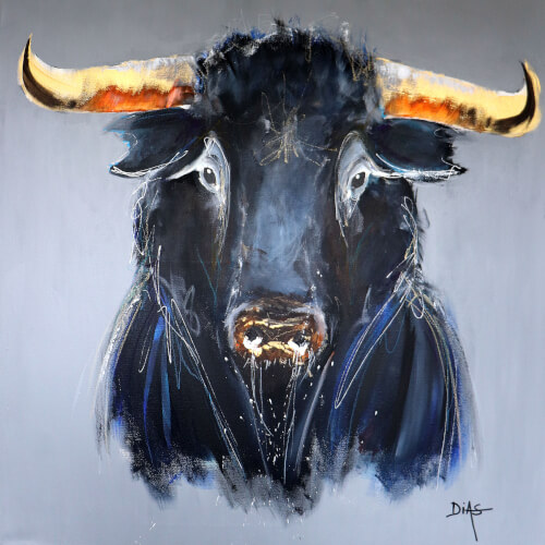 Toro fond gris